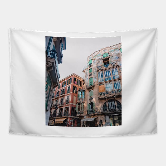 Palma, Mallorca, Spain - Travel Photography Tapestry by BloomingDiaries