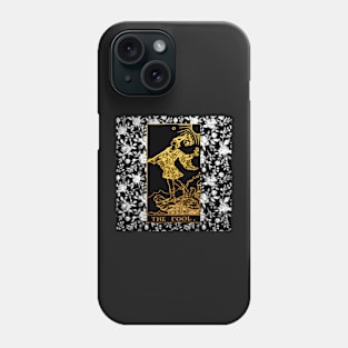 The Fool - A Floral Tarot Print Phone Case