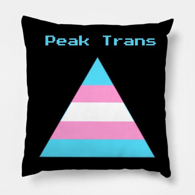 Peak Trans Pillow by FindChaos