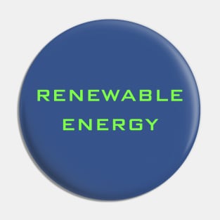 Renewable Energy Pin