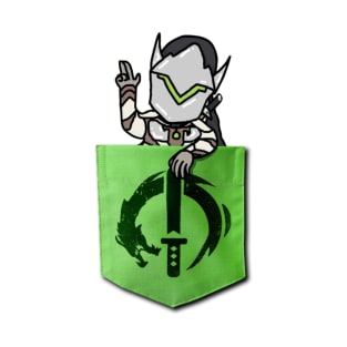 Pocket Genji (An Overwatch Design) T-Shirt