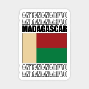 Flag of Madagascar Magnet