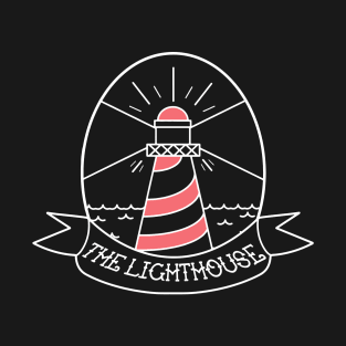 Old School Coral Lighthouse T-Shirt