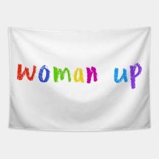 woman up Tapestry