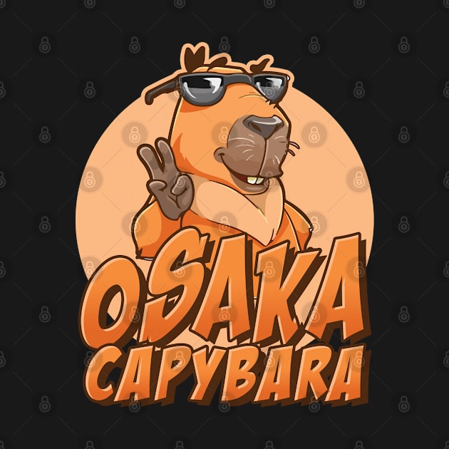 Osaka capybara by NeedsFulfilled