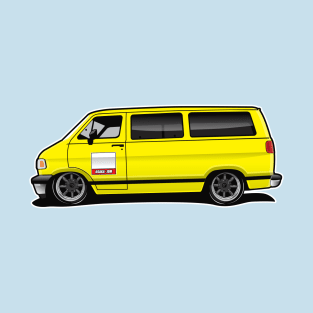 1994 Dodge Van Yellow Mid T-Shirt