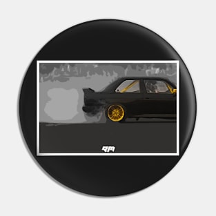 Drifting - Sticker Pin