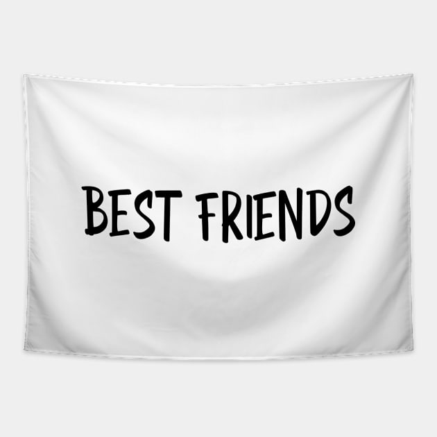 Best Friends - Family Tapestry by Textee Store