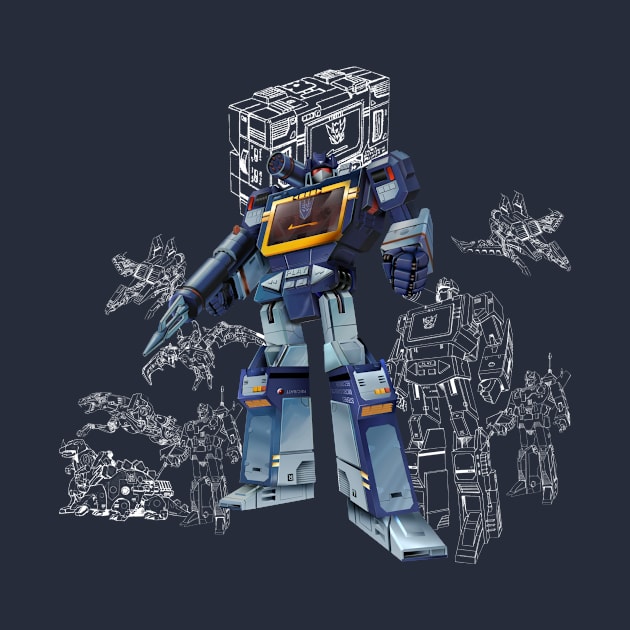 Masterpiece Soundwave by Draconis130