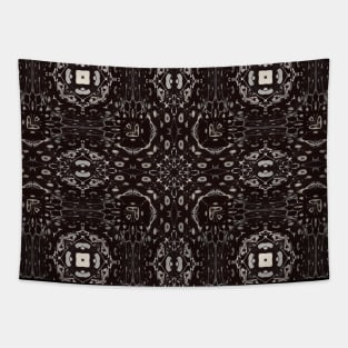 Black and White Turkey Butt Pattern - WelshDesignsTP002 Tapestry