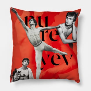 Nureyev Collage 2 Pillow