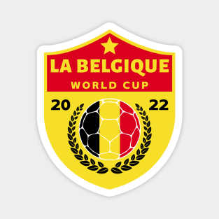 La Belgique Football Magnet