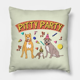 Pitty Party Pillow