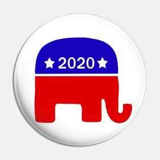 Republican Elephant Pin