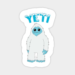 Yeti With Title Magnet