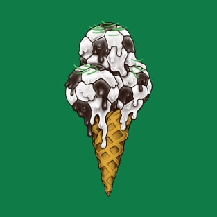 Ice Cream Soccer Balls T-Shirt