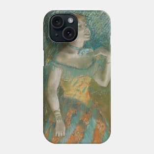 The Singer in Green by Edgar Degas Phone Case