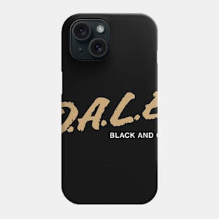 LAFC - Dale! Black & Golllllddddddddd! Phone Case