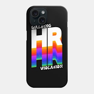 Walking Hr Violation Vintage Gift Phone Case