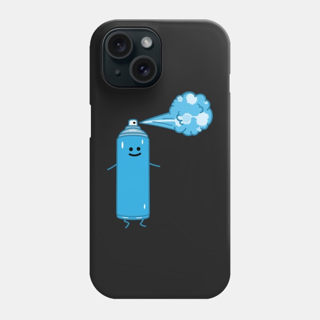 Funny graffiti spray can Phone Case by spontania