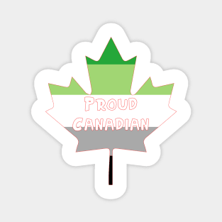 Proud Canadian (Aromantic) Magnet