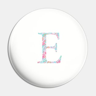 Epsilon Splash Greek Letter Pin