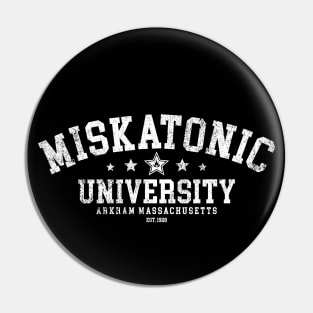 MISKATONIC UNIVERSITY Pin