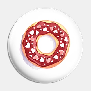 heart sprinkle donuts Pin