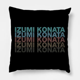 Vintage Proud Name Konata Personalized Birthday Retro Pillow