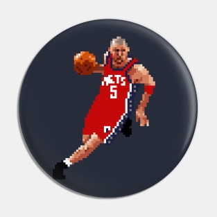 Jason Kidd Pixel Dribble Pin