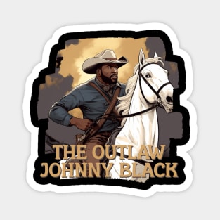 OUTLAW JOHNNY BLACK Magnet