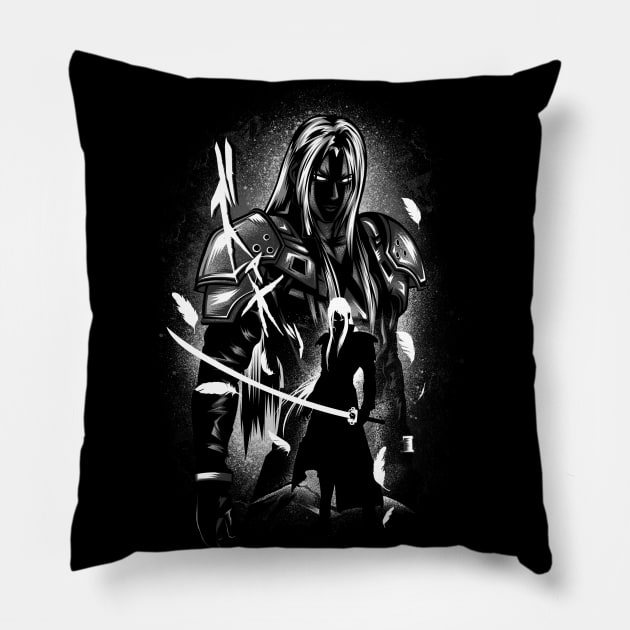 One Winged Angel Pillow by SourKrispop