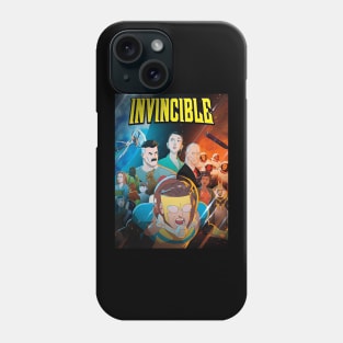 invincible poster Phone Case