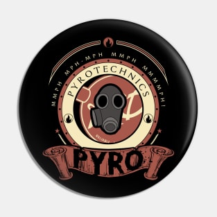 Pyro - Red Team Pin