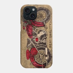 Vintage Motorcycle Design Phone Case