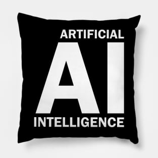 AI - Artificial Intelligence - Perfect Gift for AI developers, programmers, computer scientists and admins. Pillow