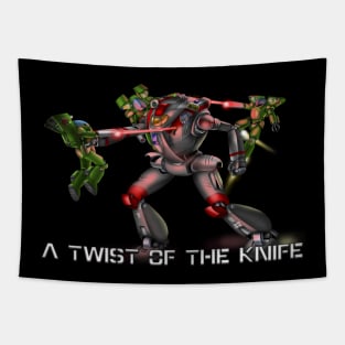 A Twist of the Knife Tapestry