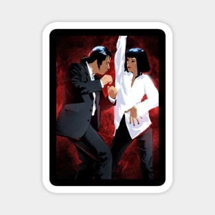 Pulp Fiction Dance Magnet