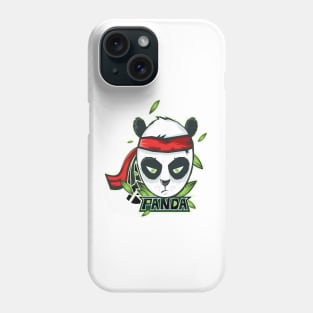 Panda Fighter Gifts for Girls and Women, boys and man T-Shirt Phone Case