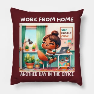 Funny Work From Home Pillow