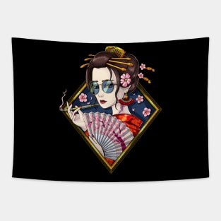 Japanese Geisha Tapestry