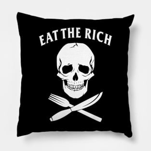 Eat The Rich Pillow