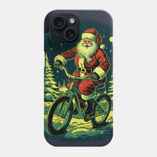 Santa's Two-Wheel Tidings Phone Case