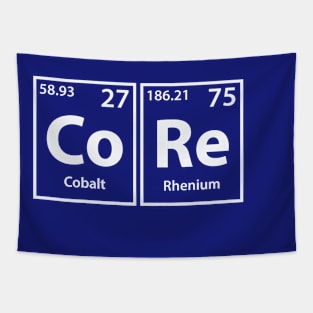 Core (Co-Re) Periodic Elements Spelling Tapestry