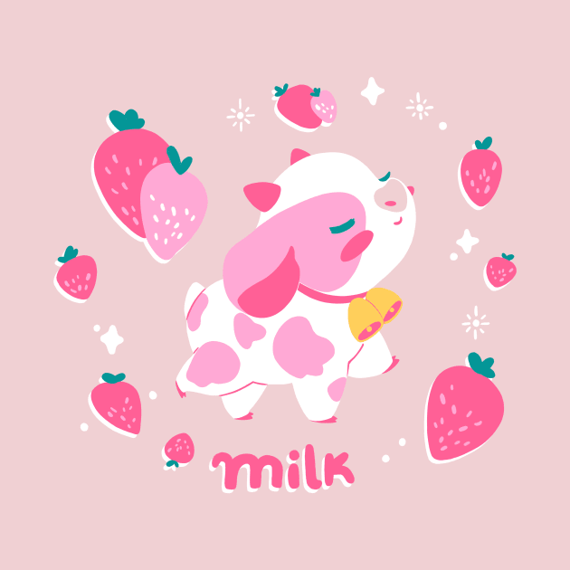 Strawberry milk by The Moonborn