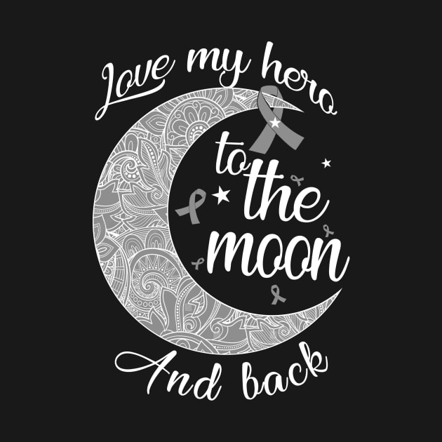 love brain cancer to the moon by TeesCircle