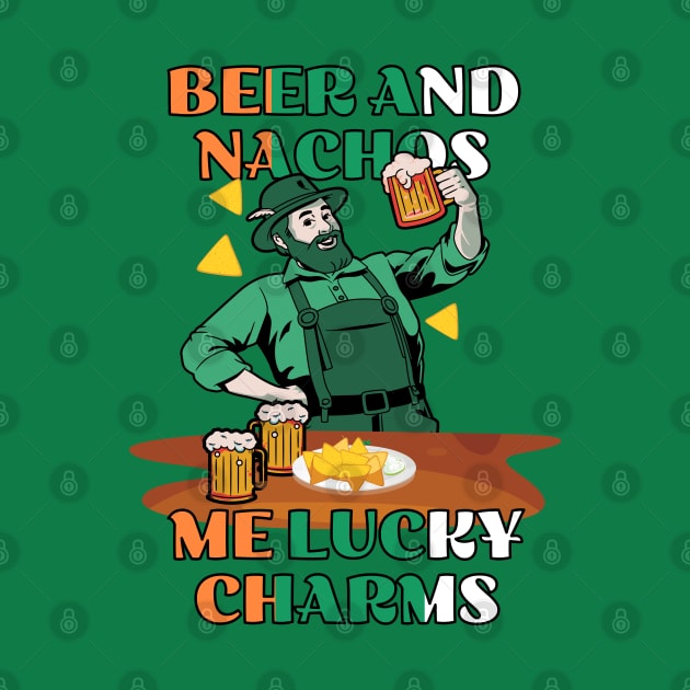 Beer and Nachos Me Lucky Charms by Kishu