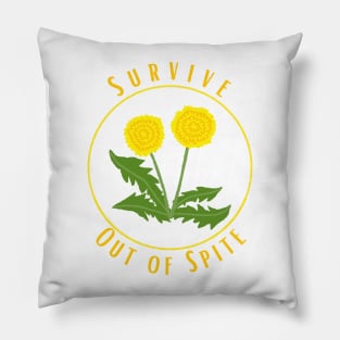 Survive out of Spite Pillow