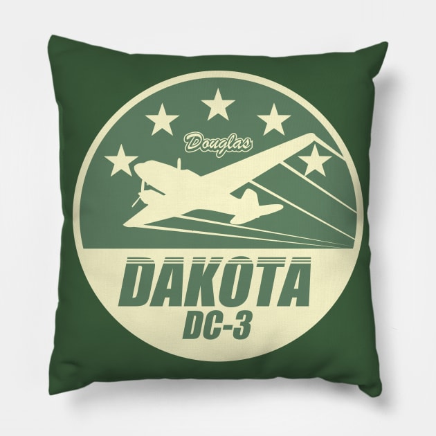 Dakota DC-3 Pillow by TCP