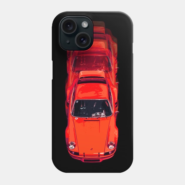 Porsche Red SPEEEED Phone Case by CharlieCreator